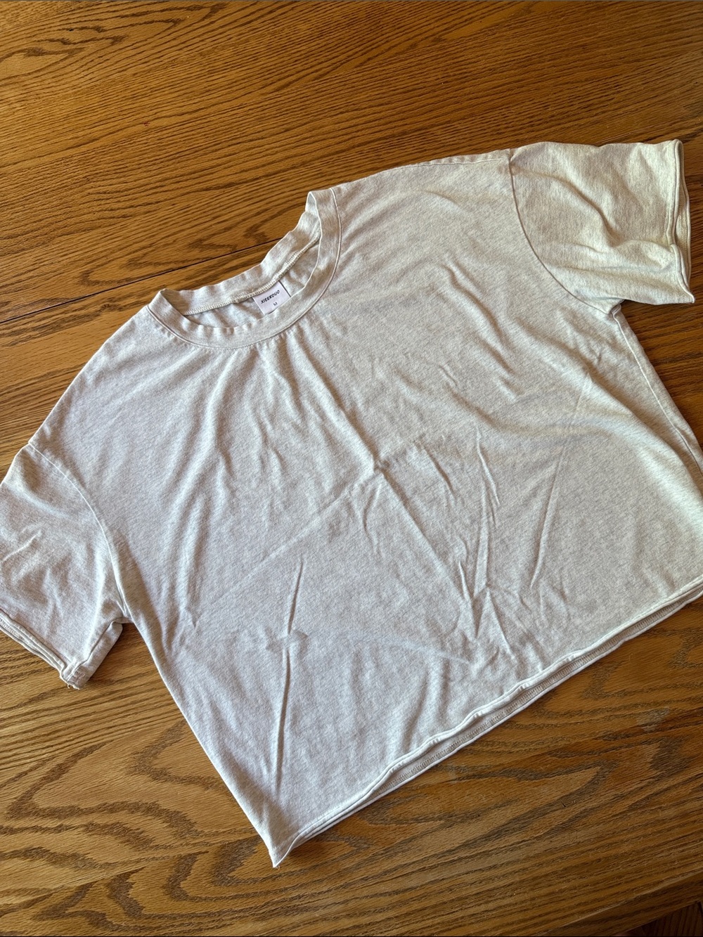 Women’s Oversized Crop Workout Tee
